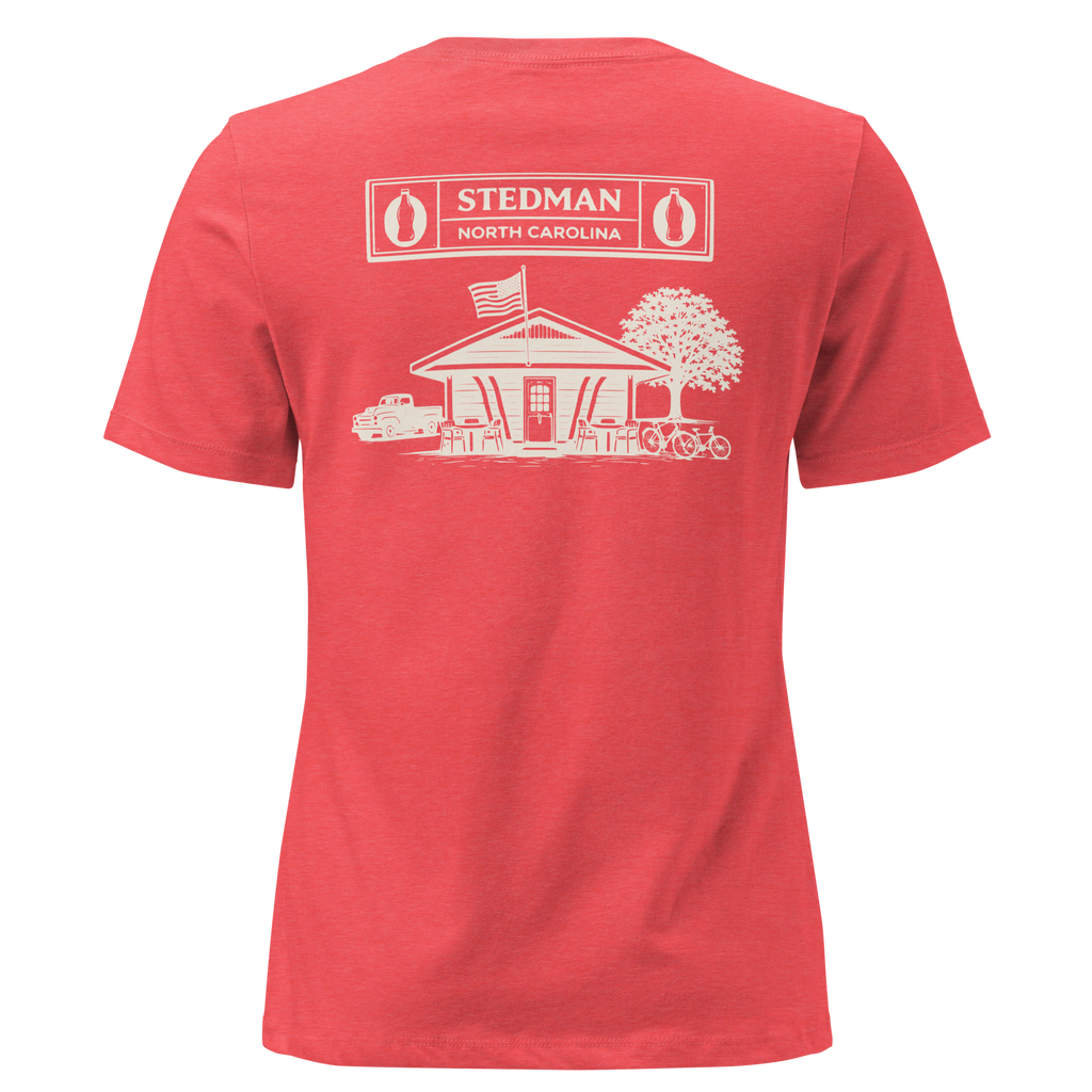 Stedman, NC - Stedman Soda Shop- Women's Relaxed T-Shirt