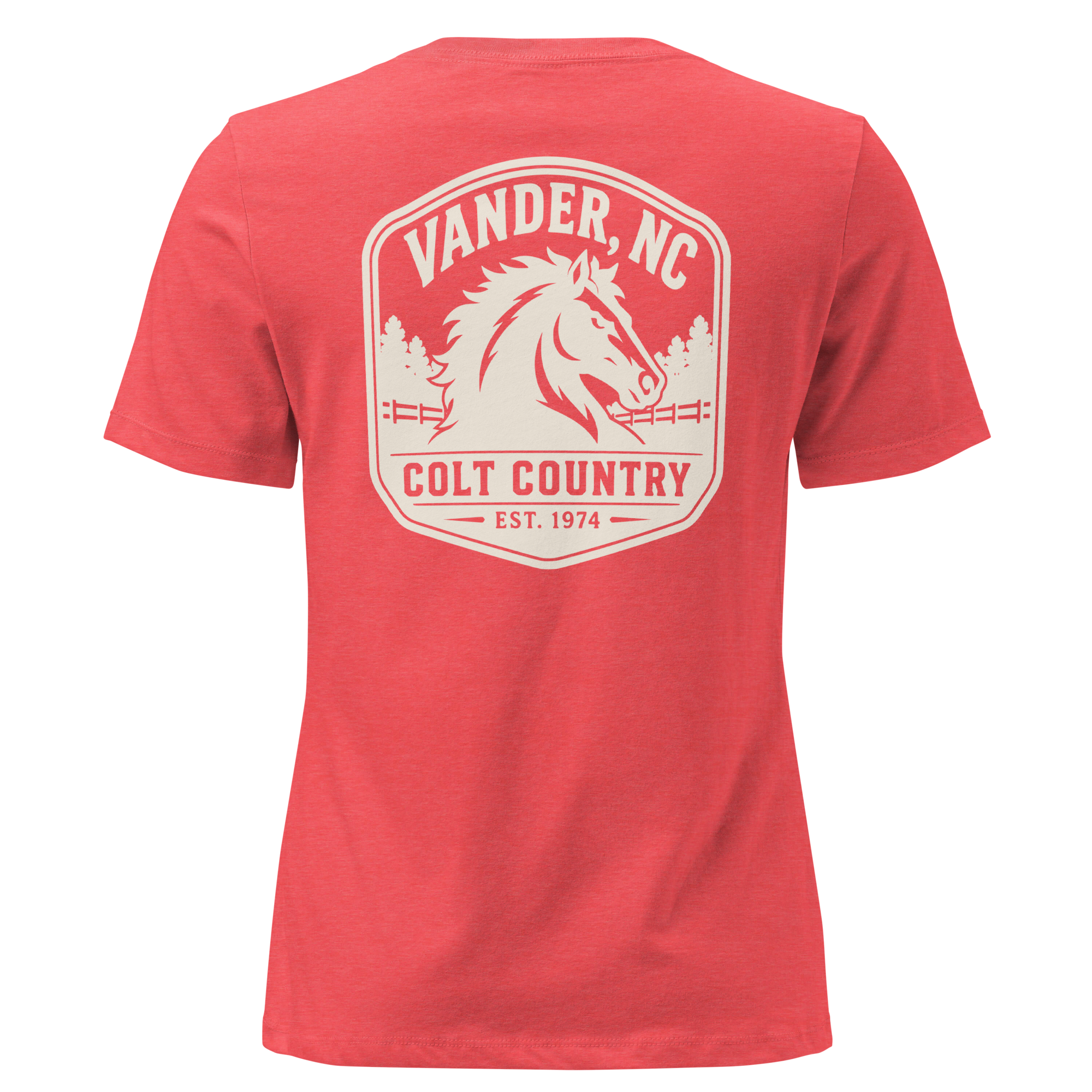 Vander NC - Colt Country- Women's Relaxed T-Shirt