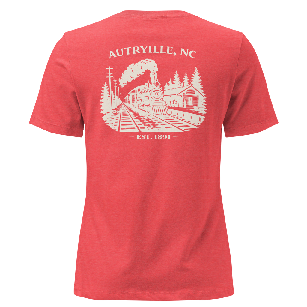 Autryville NC - Railroad Town- Women's Relaxed T-Shirt