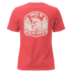 Angier NC - Trojan Country- Women's Relaxed T-Shirt
