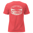 White Lake NC - Boat Fun- Women's Relaxed T-Shirt