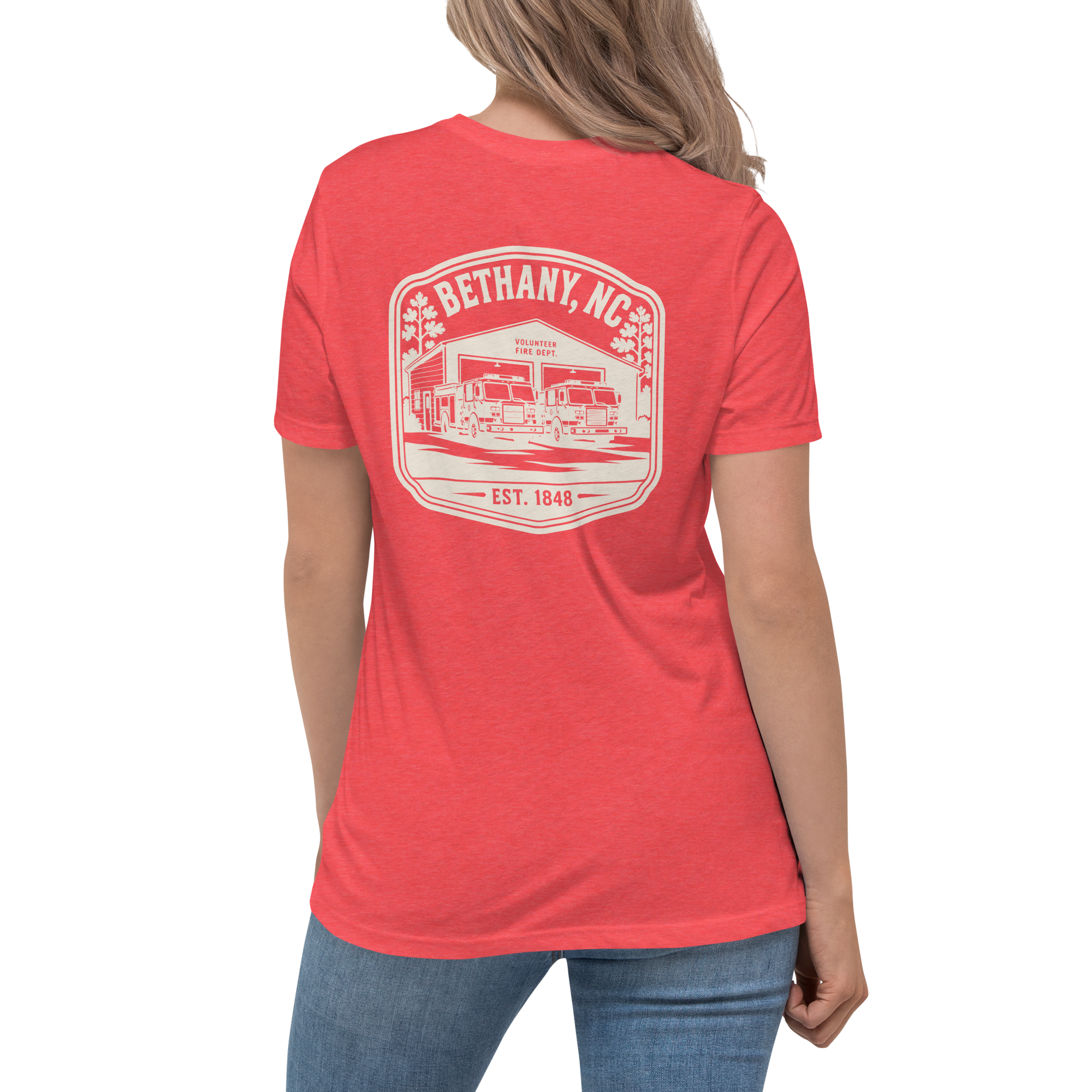 Bethany NC - Bethany VFD - Women's Relaxed T-Shirt