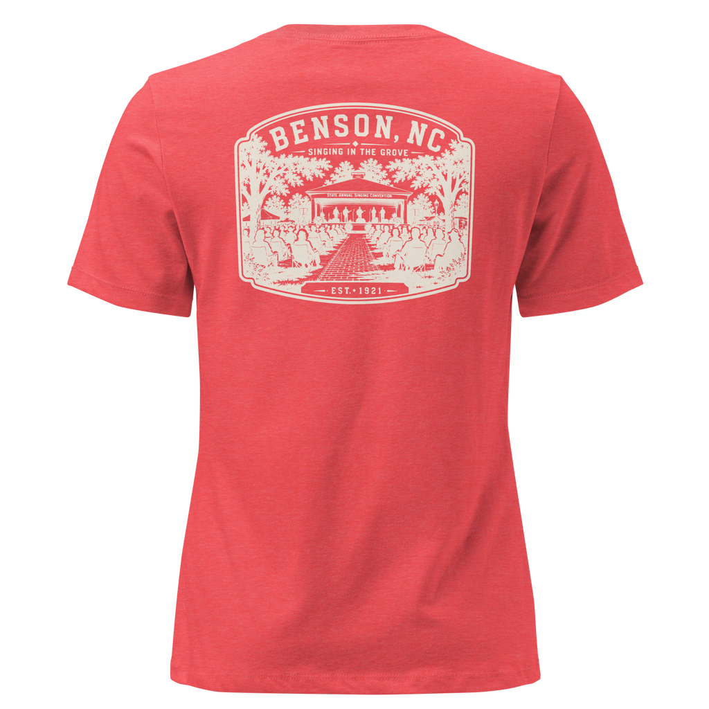 Benson, NC - Singing In The Grove - Women's Relaxed T-Shirt