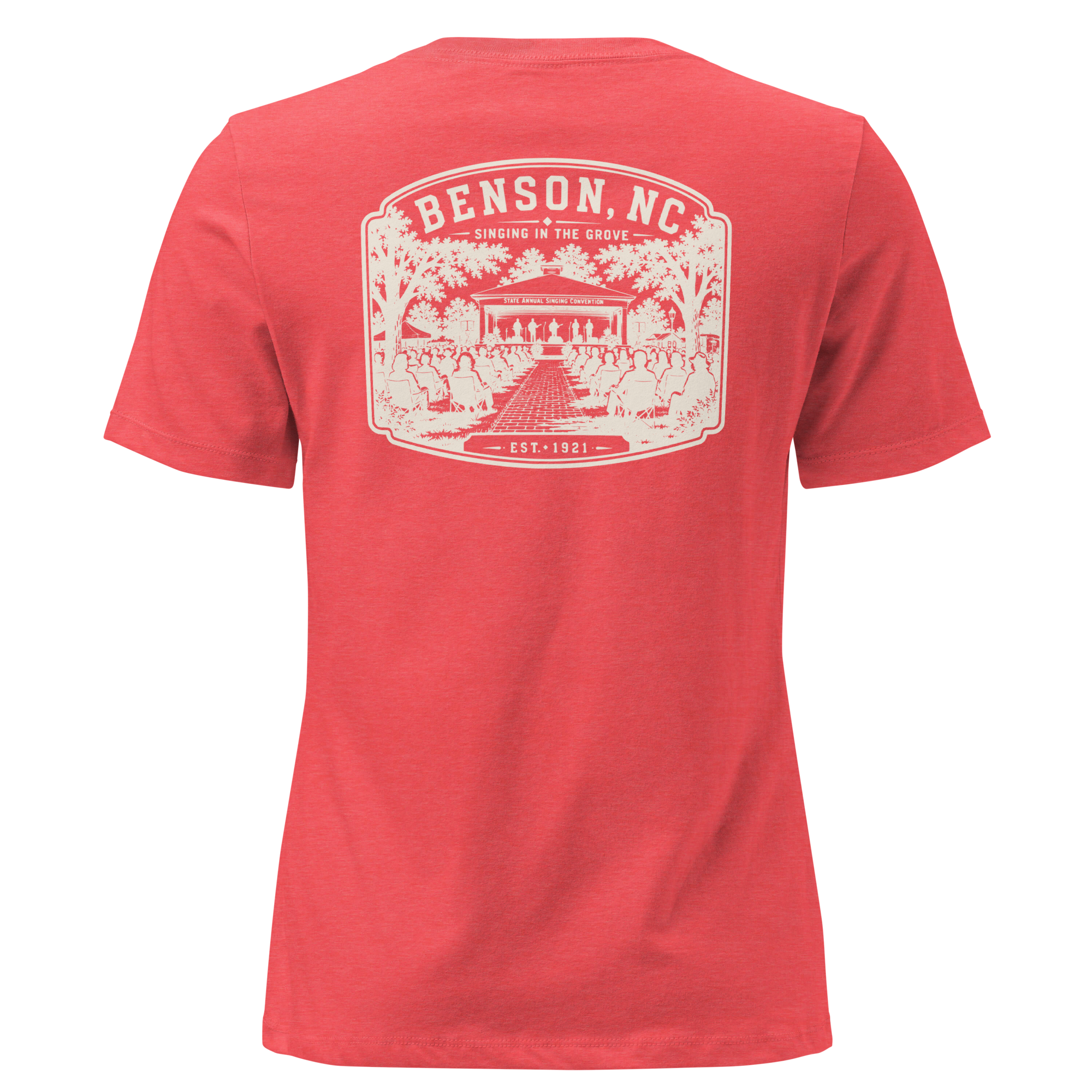 Benson, NC - Singing In The Grove - Women's Relaxed T-Shirt
