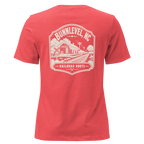Bunnlevel NC - Railroad Town- Women's Relaxed T-Shirt