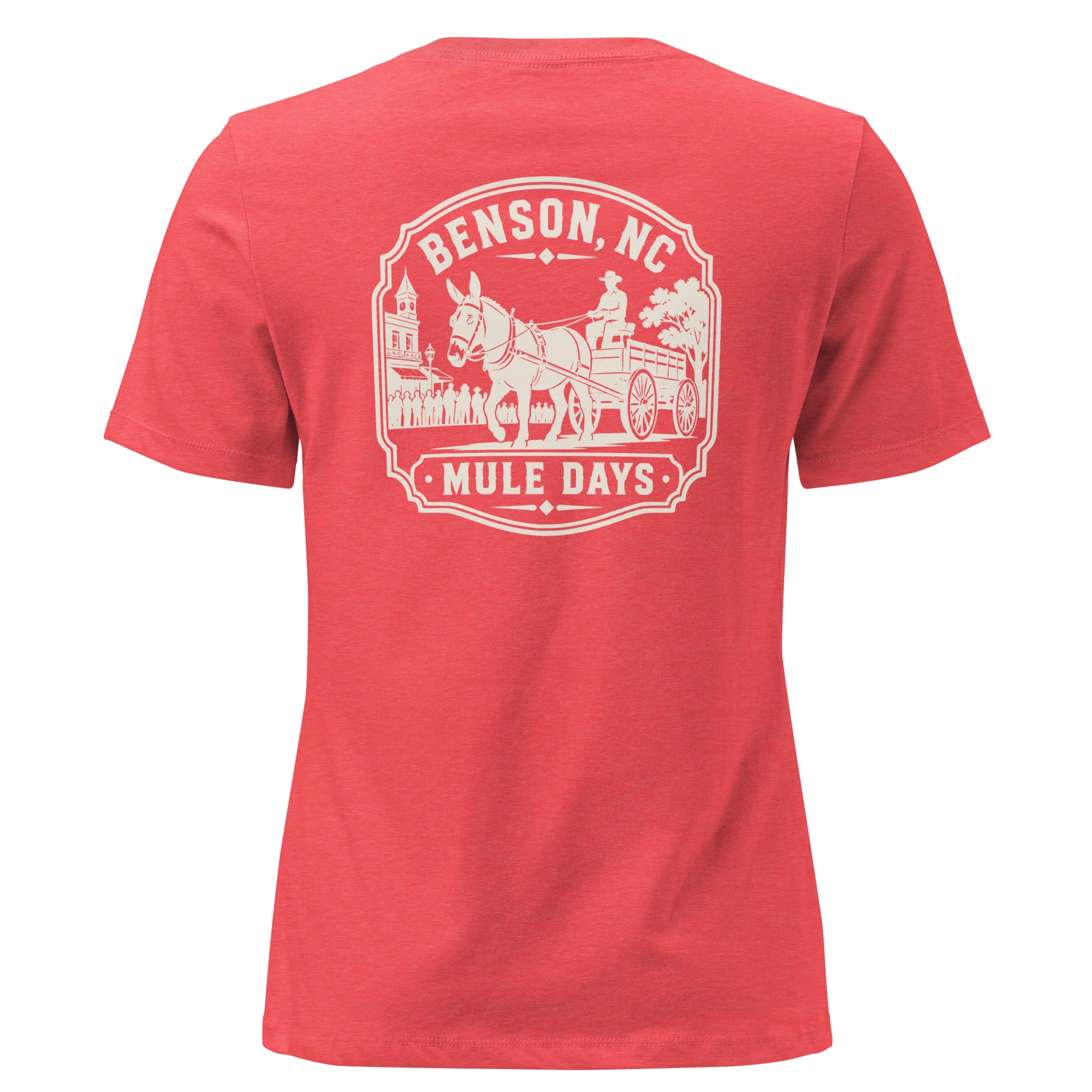 Benson NC - Mule Days - Women's Relaxed T-Shirt
