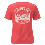 Benson NC - Downtown - Women's Relaxed T-Shirt