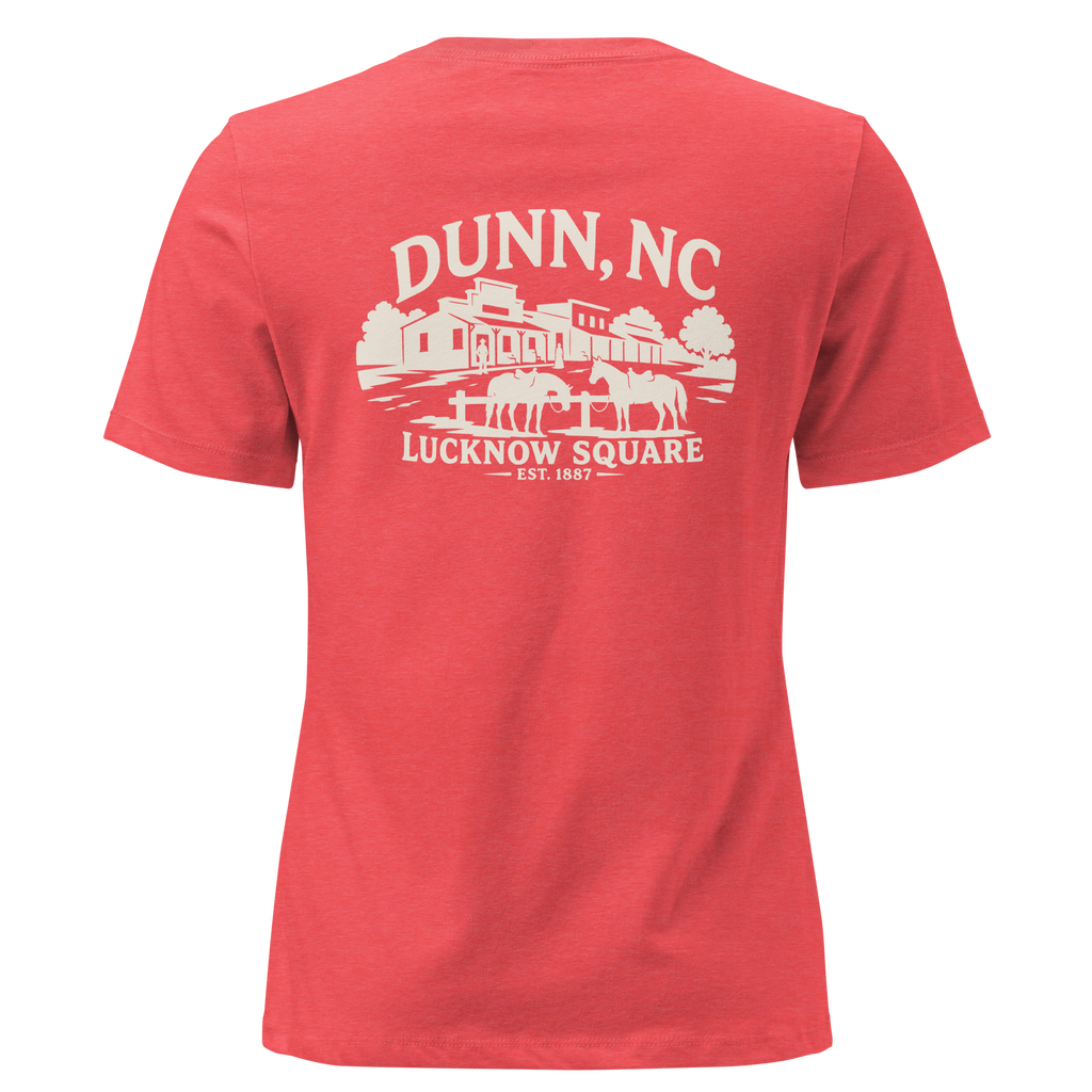 Dunn NC - Lucknow Square- Women's Relaxed T-Shirt