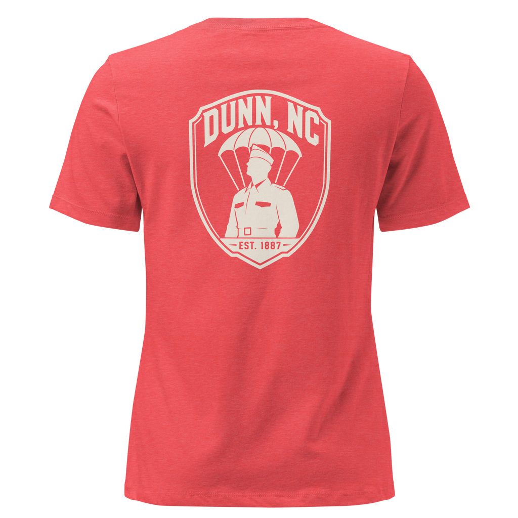 Dunn NC - Gen. Lee Airborne- Women's Relaxed T-Shirt