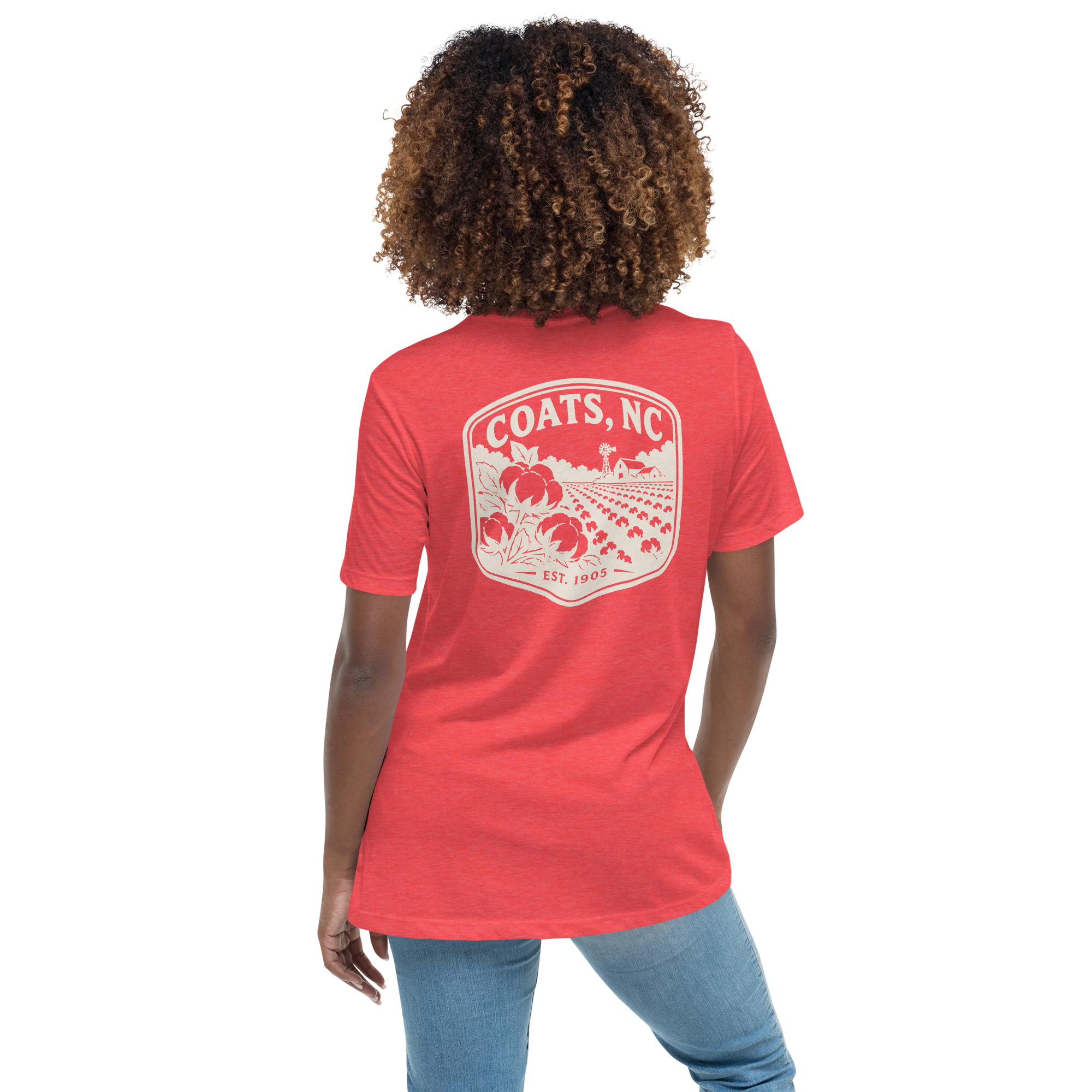 Coats NC - Cotton Farm- Women's Relaxed T-Shirt
