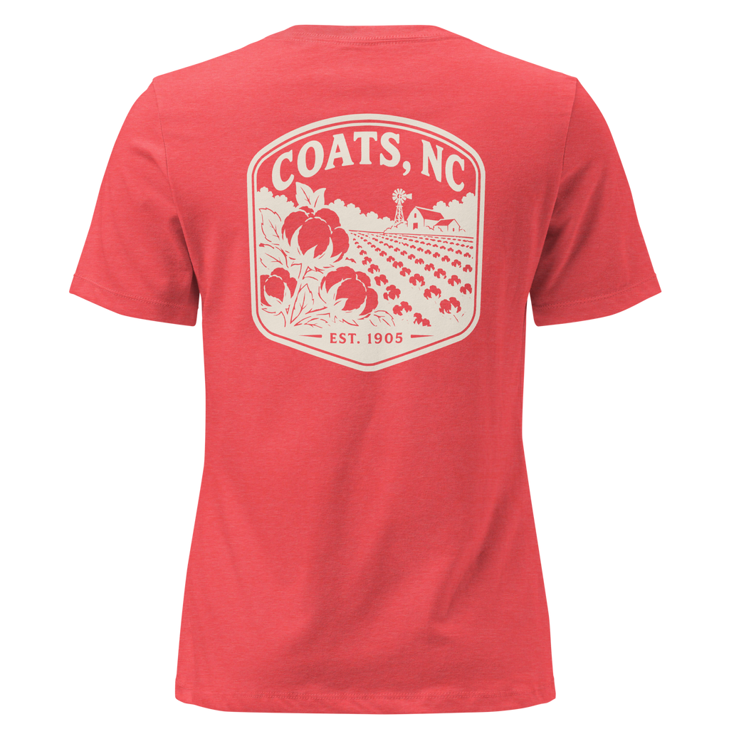 Coats NC - Cotton Farm- Women's Relaxed T-Shirt