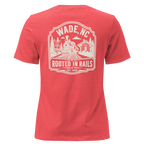 Wade NC - Railroad Town- Women's Relaxed T-Shirt