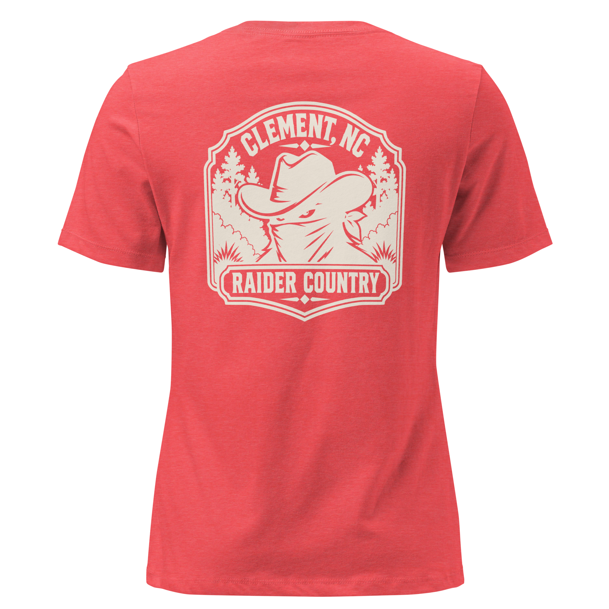 Clement NC - Raider Country- Women's Relaxed T-Shirt