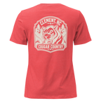 Clement NC - Cougar Country- Women's Relaxed T-Shirt