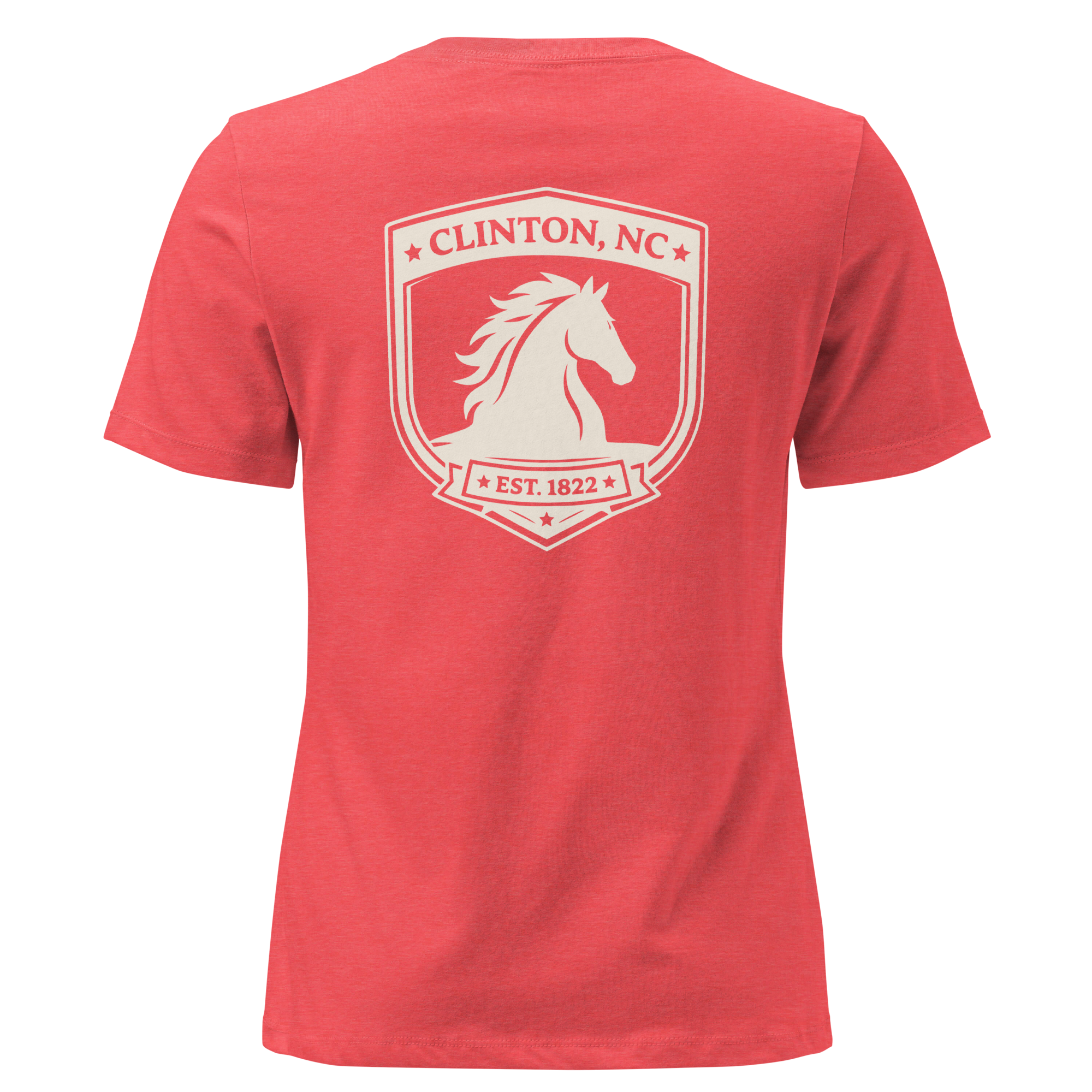 Clinton NC - School Pride- Women's Relaxed T-Shirt