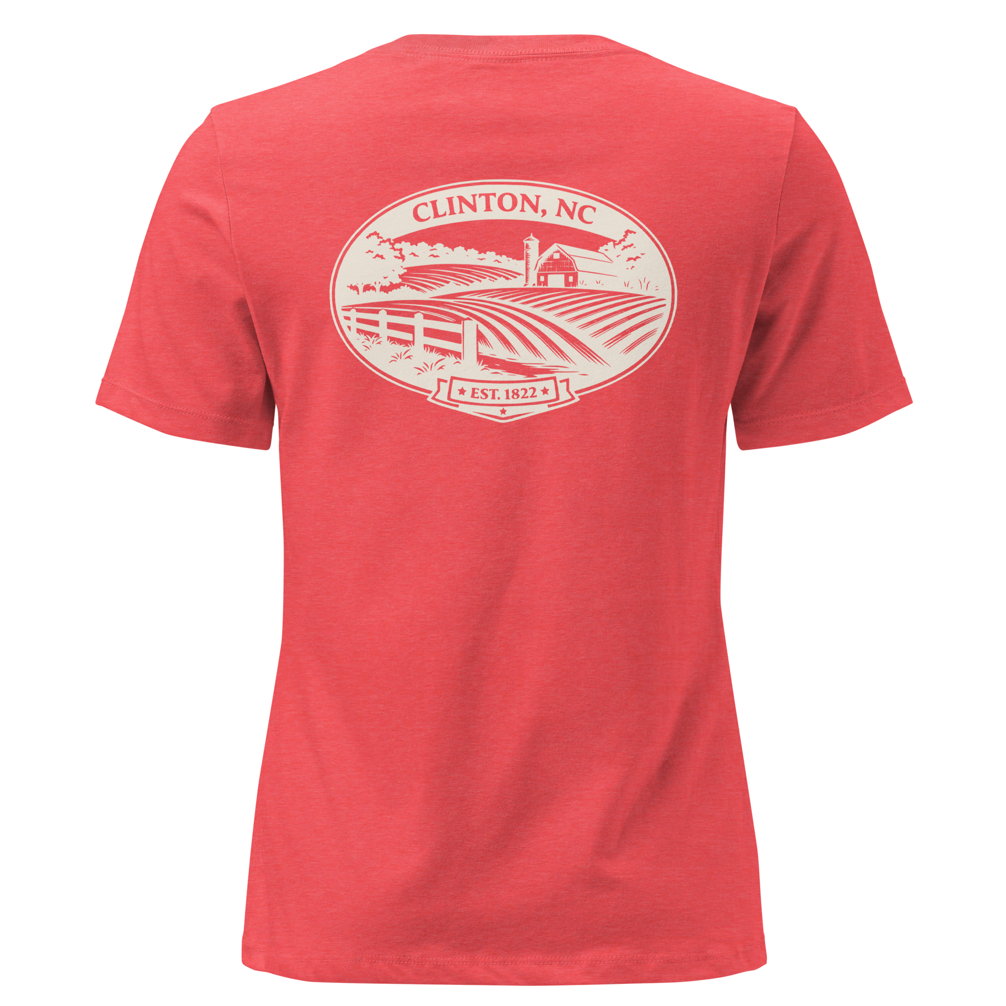 Clinton NC - Farm Heritage- Women's Relaxed T-Shirt