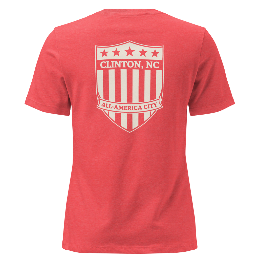 Clinton NC - All American- Women's Relaxed T-Shirt