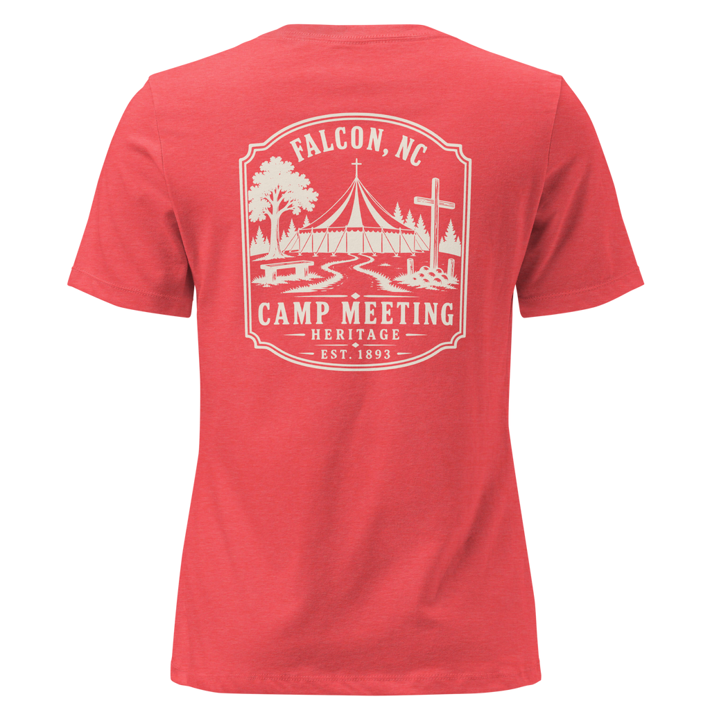 Falcon NC - Camp Meeting- Women's Relaxed T-Shirt