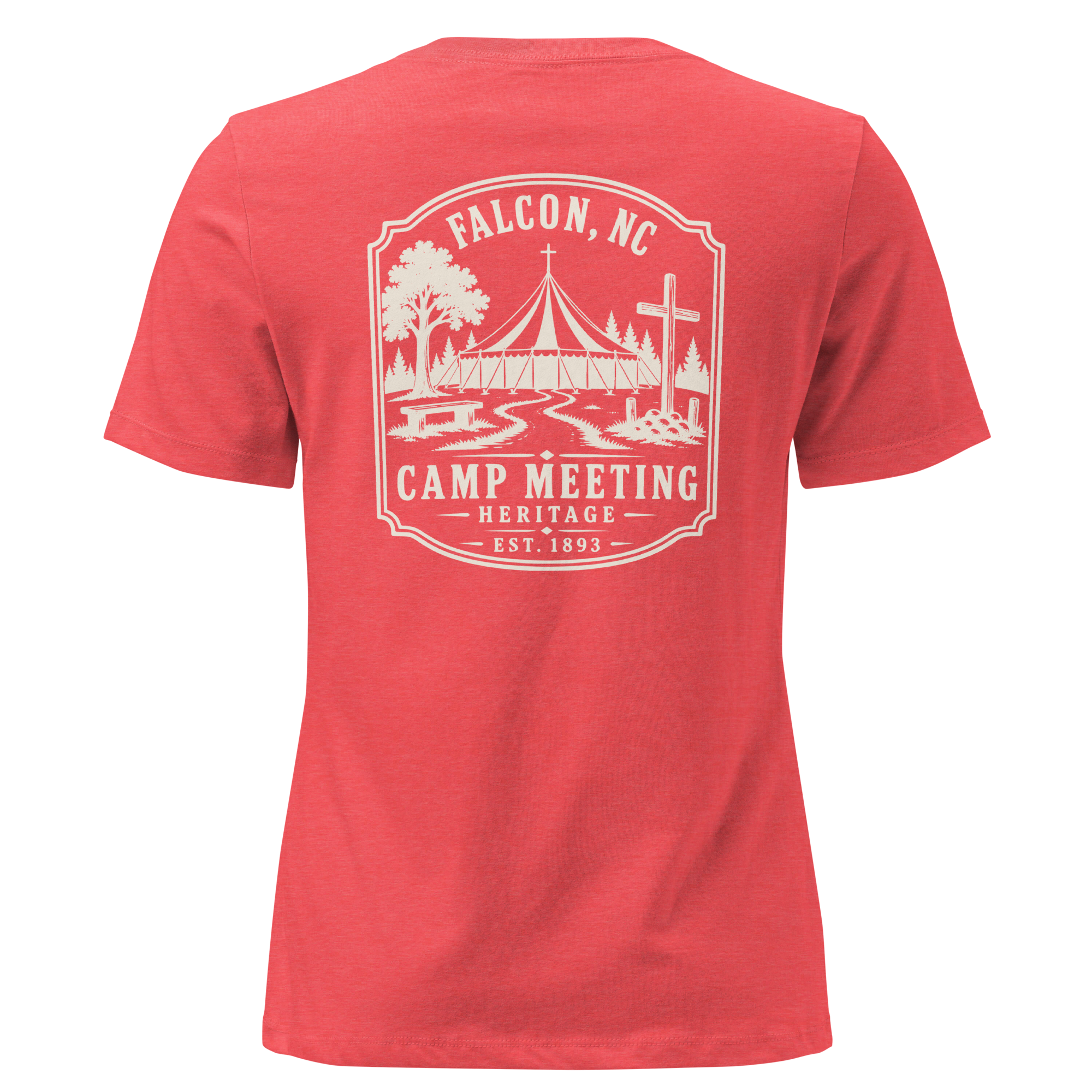 Falcon NC - Camp Meeting- Women's Relaxed T-Shirt