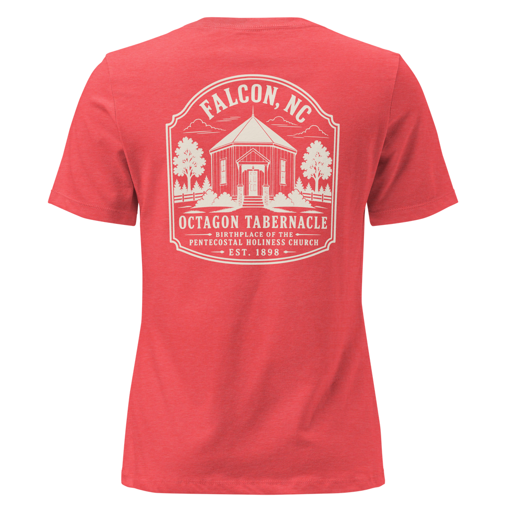 Falcon NC - Octagon Tabernacle 2- Women's Relaxed T-Shirt
