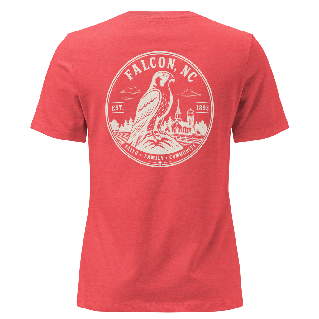 Falcon NC - Town of Falcon- Women's Relaxed T-Shirt