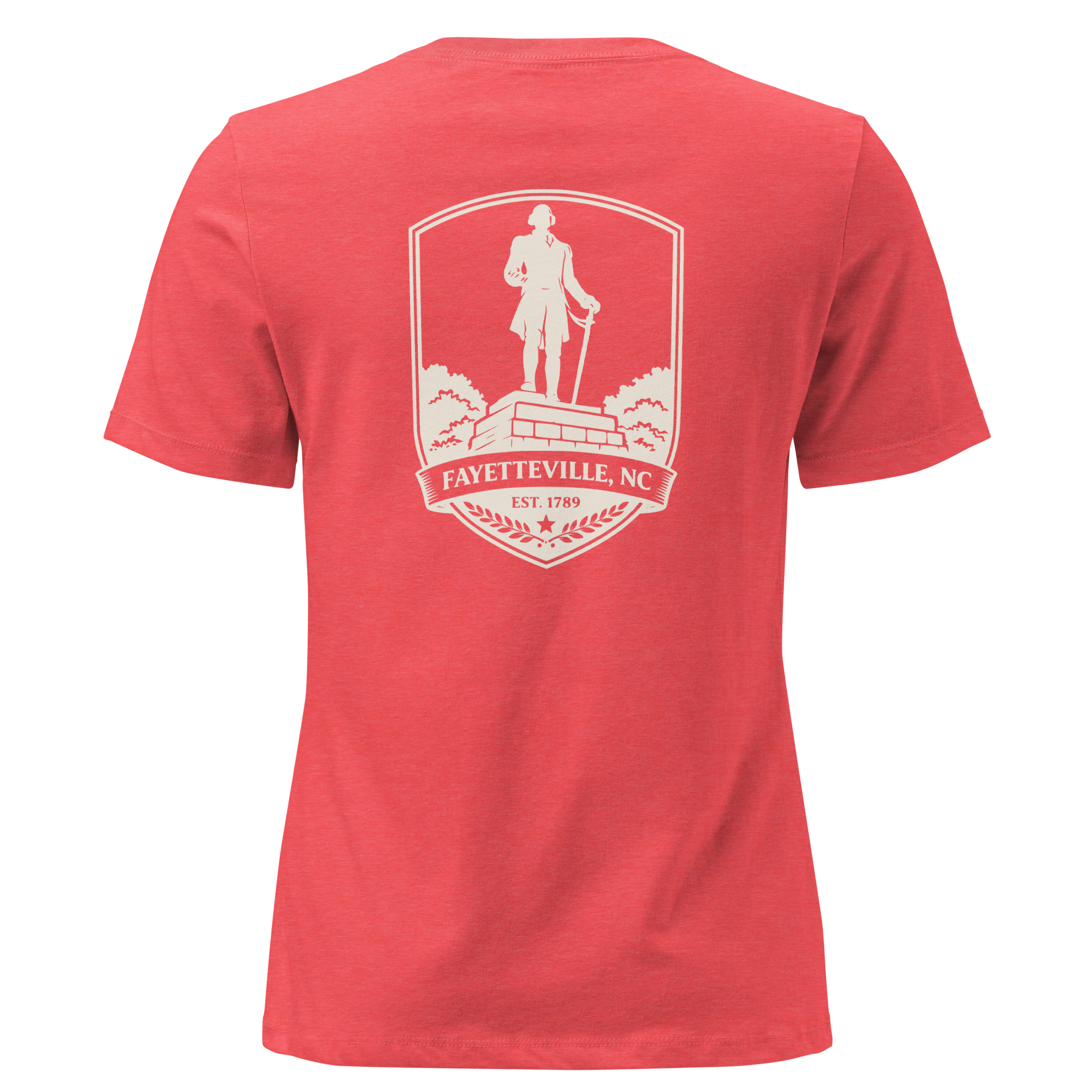 Fayetteville NC - Lafayette- Women's Relaxed T-Shirt