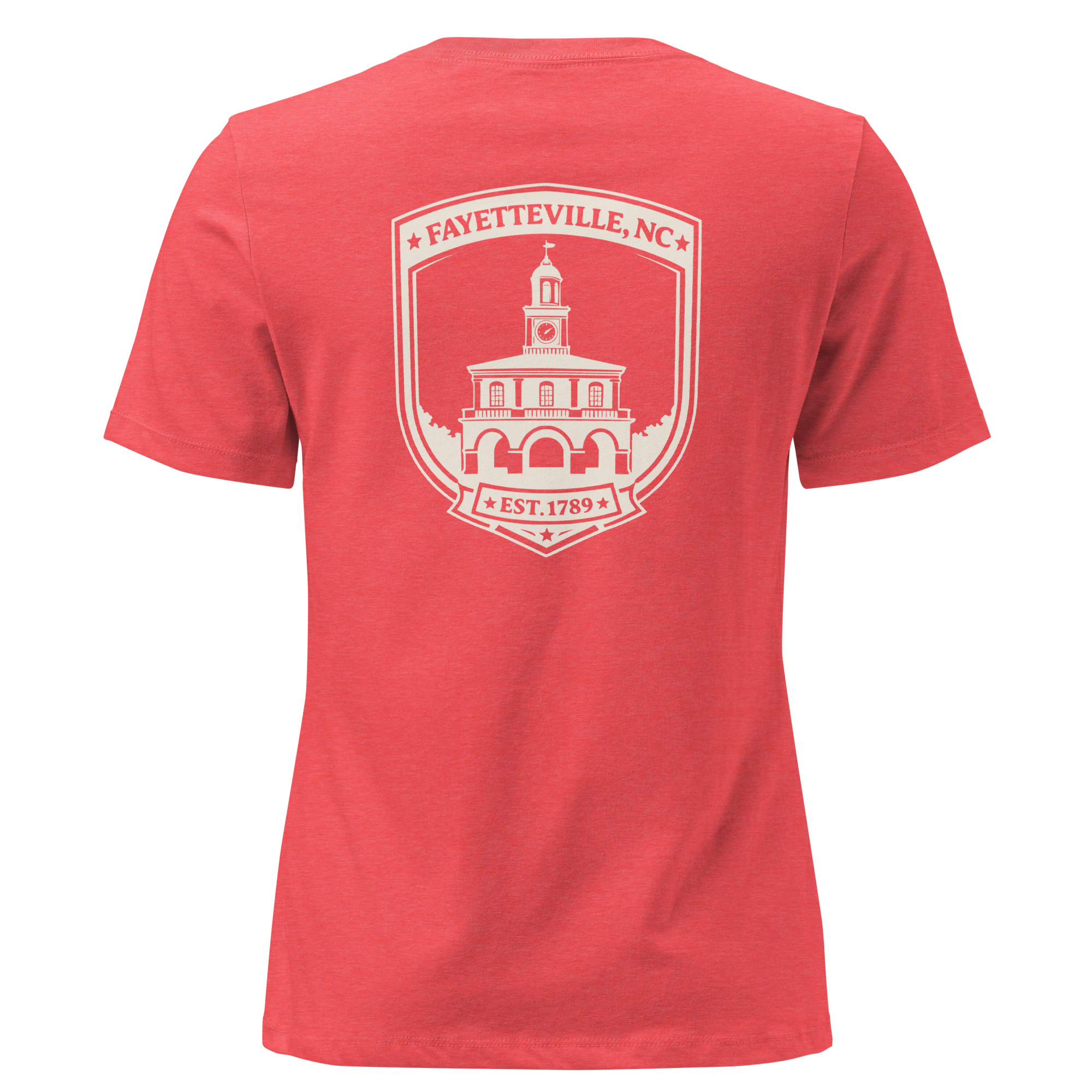 Fayetteville NC - Market House- Women's Relaxed T-Shirt