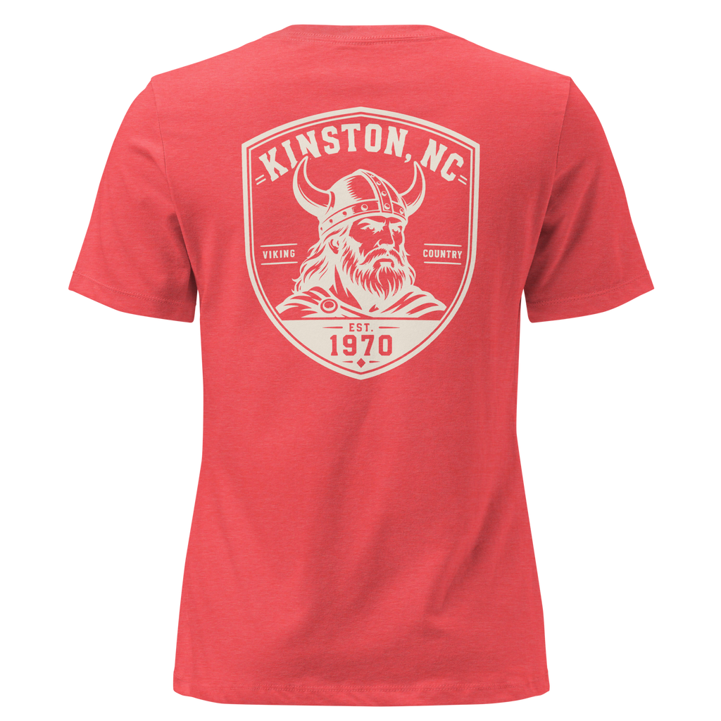 Kinston NC - Viking Country- Women's Relaxed T-Shirt