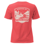 Kinston NC - Neuse River Fishing- Women's Relaxed T-Shirt