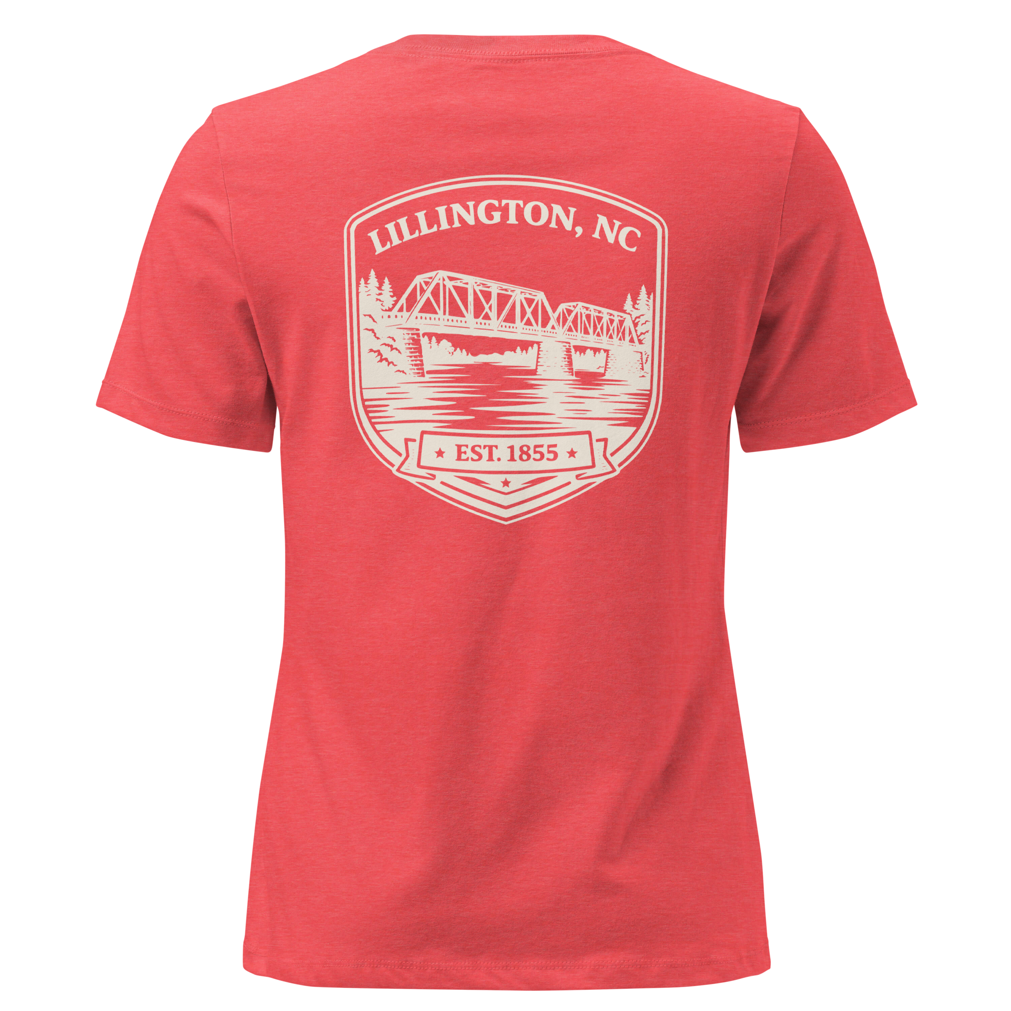 Lillington NC - Old Trestle Bridge- Women's Relaxed T-Shirt