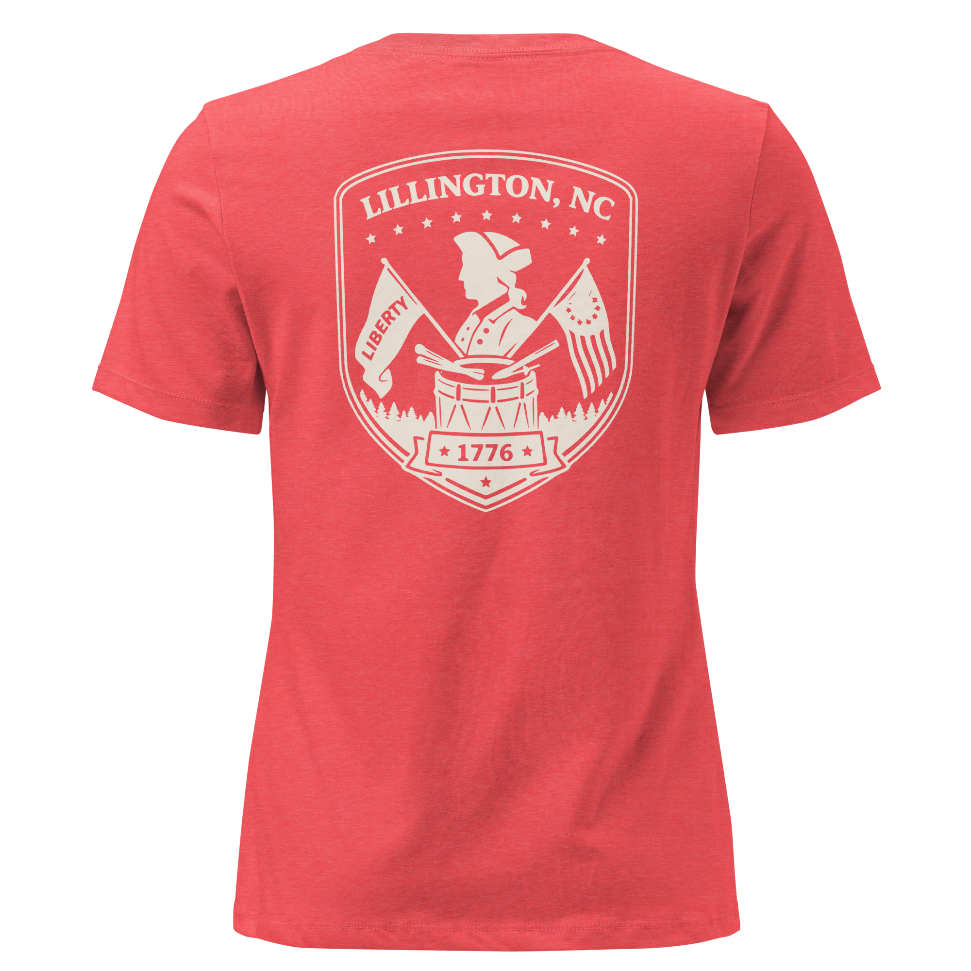 Lillington NC - 1776- Women's Relaxed T-Shirt