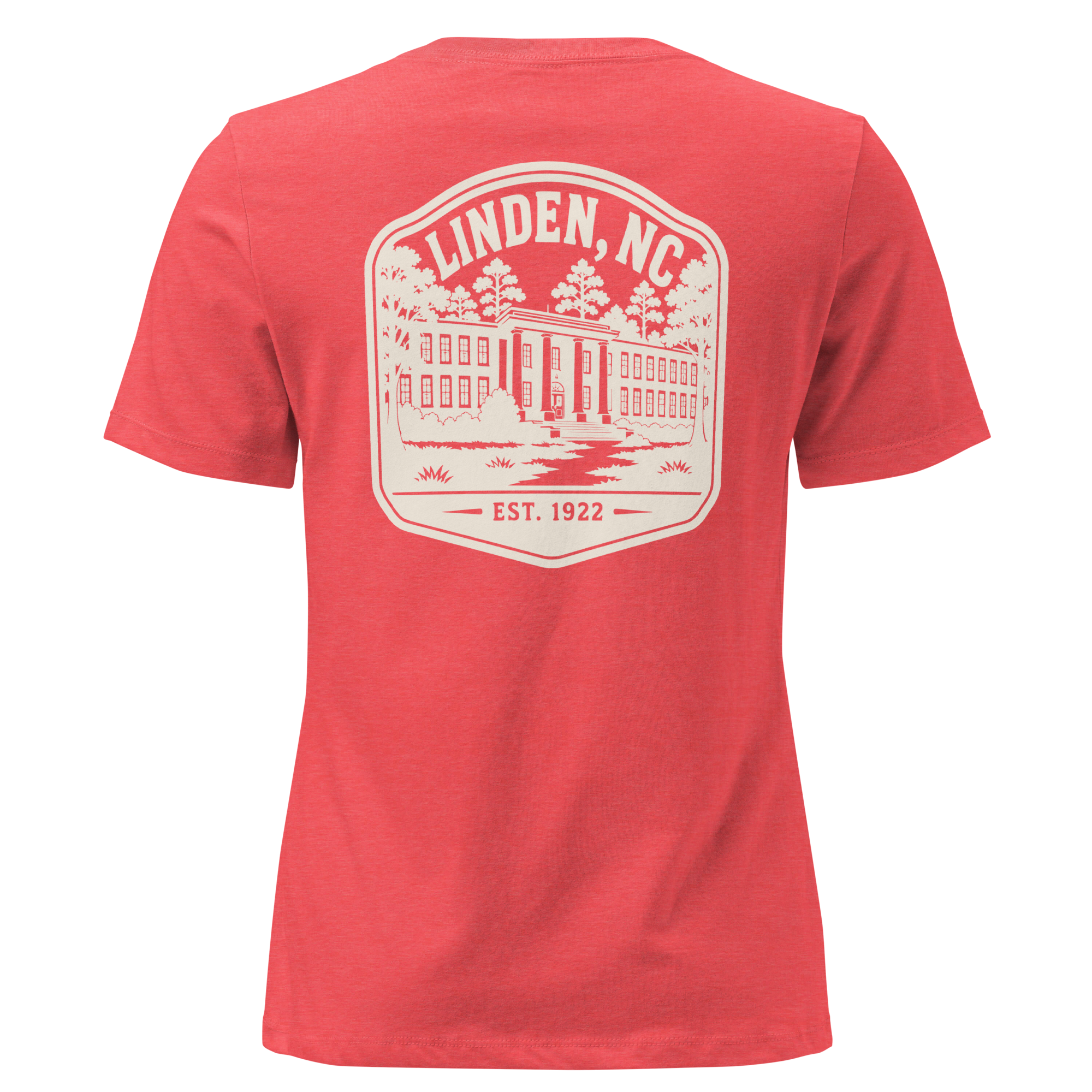 Linden NC - Old Linden School- Women's Relaxed T-Shirt