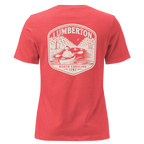 Lumberton NC - Kayak on River- Women's Relaxed T-Shirt