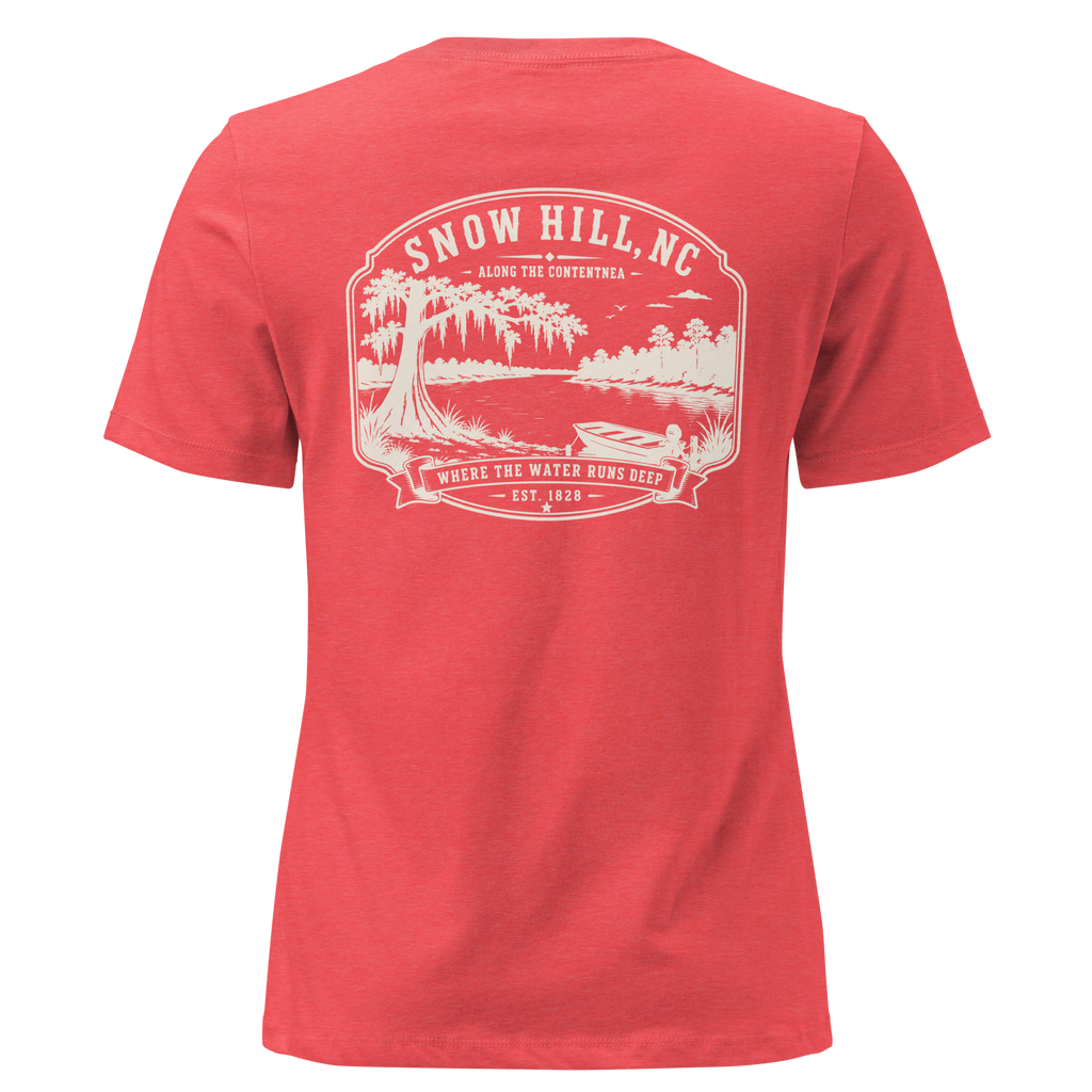 Snow Hill, NC - Along the Contentnea - Women's Relaxed T-Shirt