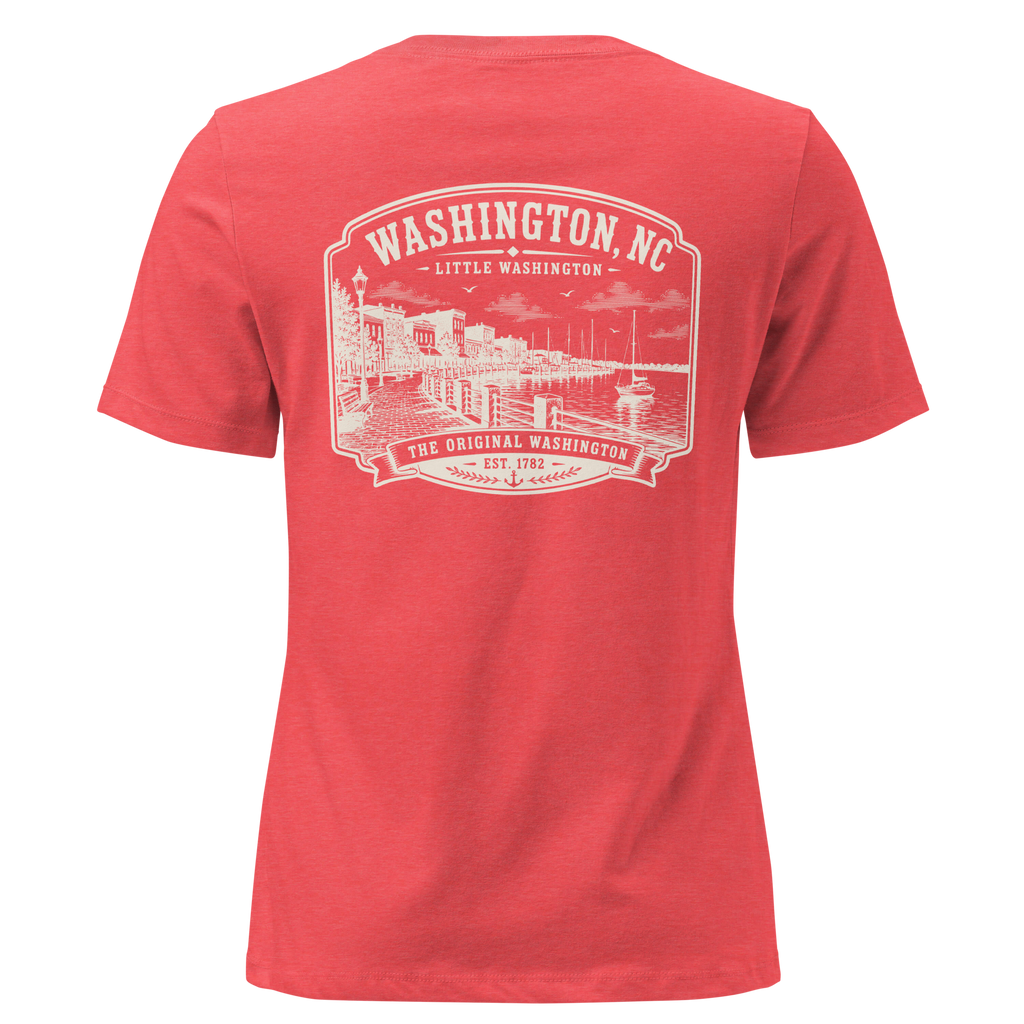 Washington, NC - Little Washington - Women's Relaxed T-Shirt