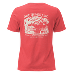 Southport NC - Happy Seaside Town- Women's Relaxed T-Shirt