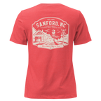Sanford NC - Railroad Roots - Women's Relaxed T-Shirt