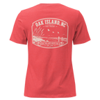 Oak Island, NC - The Point - Women's Relaxed T-Shirt