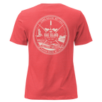 Oak Island, NC - Two Towns, One Island - Women's Relaxed T-Shirt