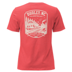 Dudley, NC - Built Along the Line - Women's Relaxed T-Shirt