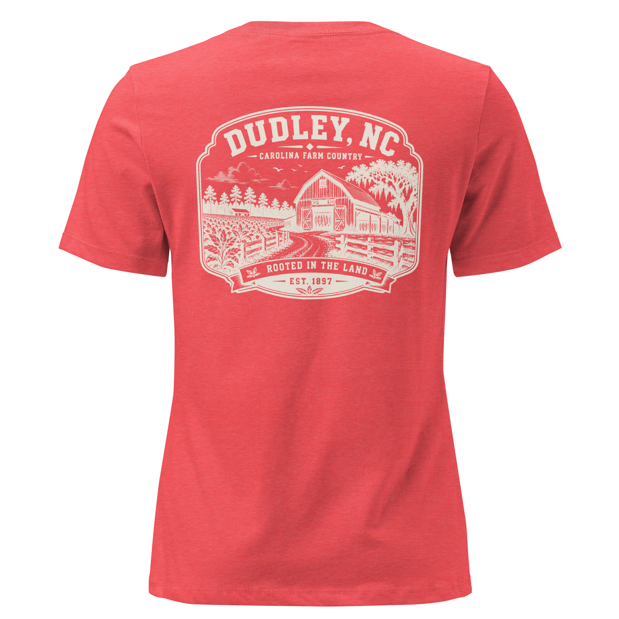 Dudley, NC - Farm Country - Women's Relaxed T-Shirt