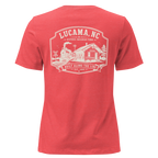 Lucama, NC - Built Along the Line - Women's Relaxed T-Shirt