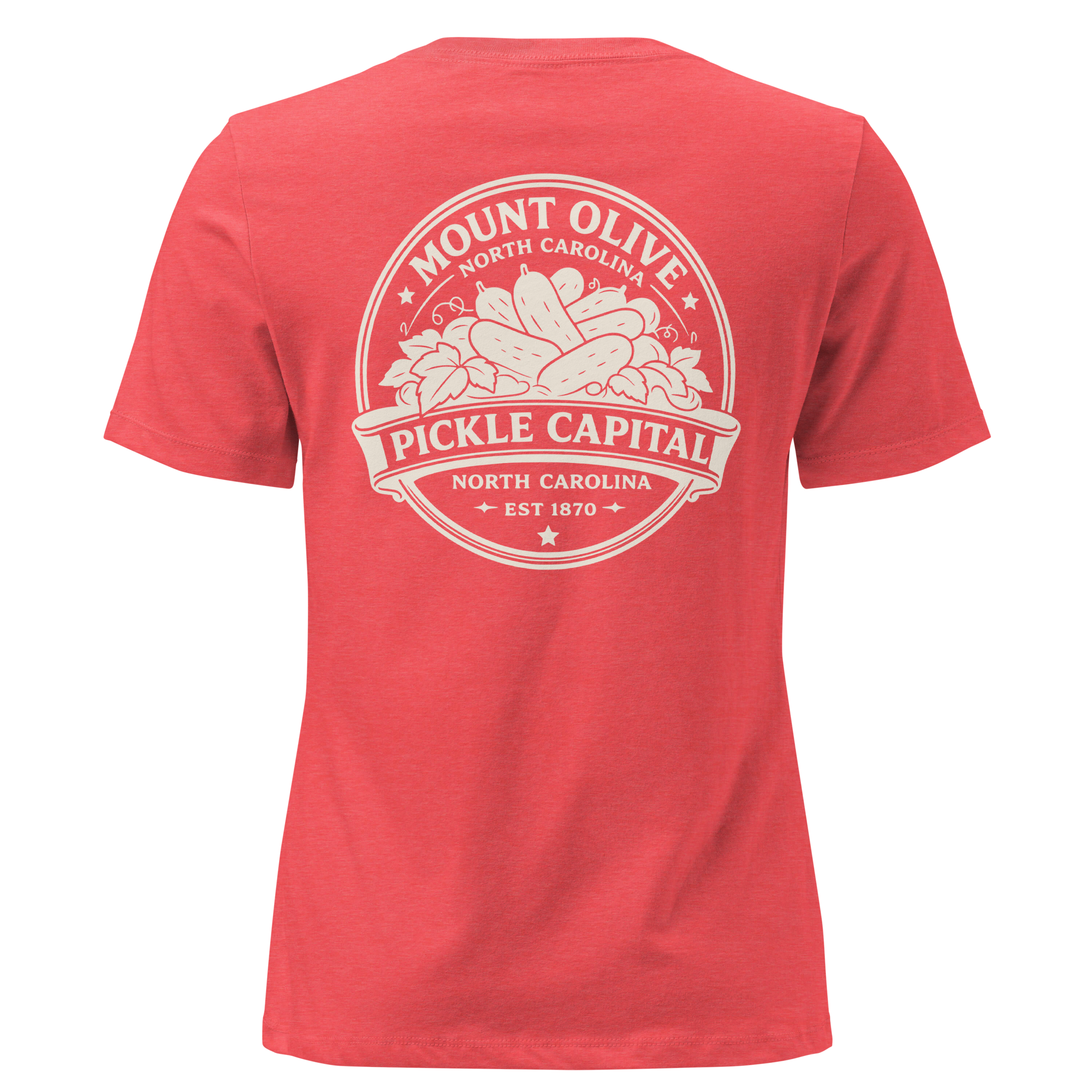 Mount Olive NC - Pickle Capital- Women's Relaxed T-Shirt