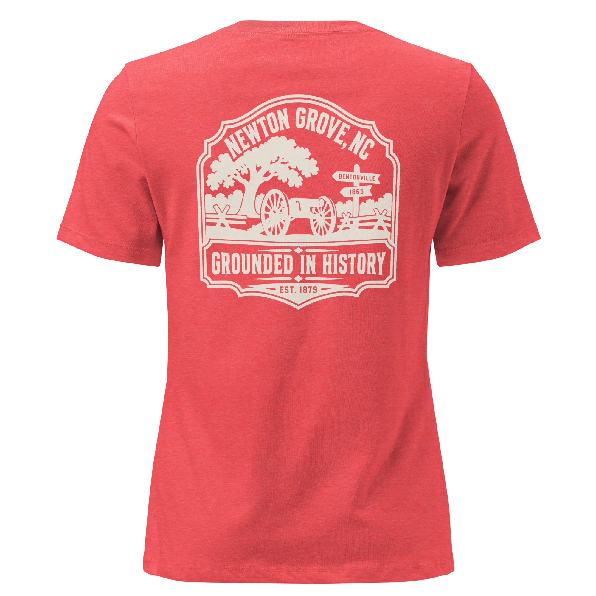 Newton Grove NC - Grounded in History- Women's Relaxed T-Shirt
