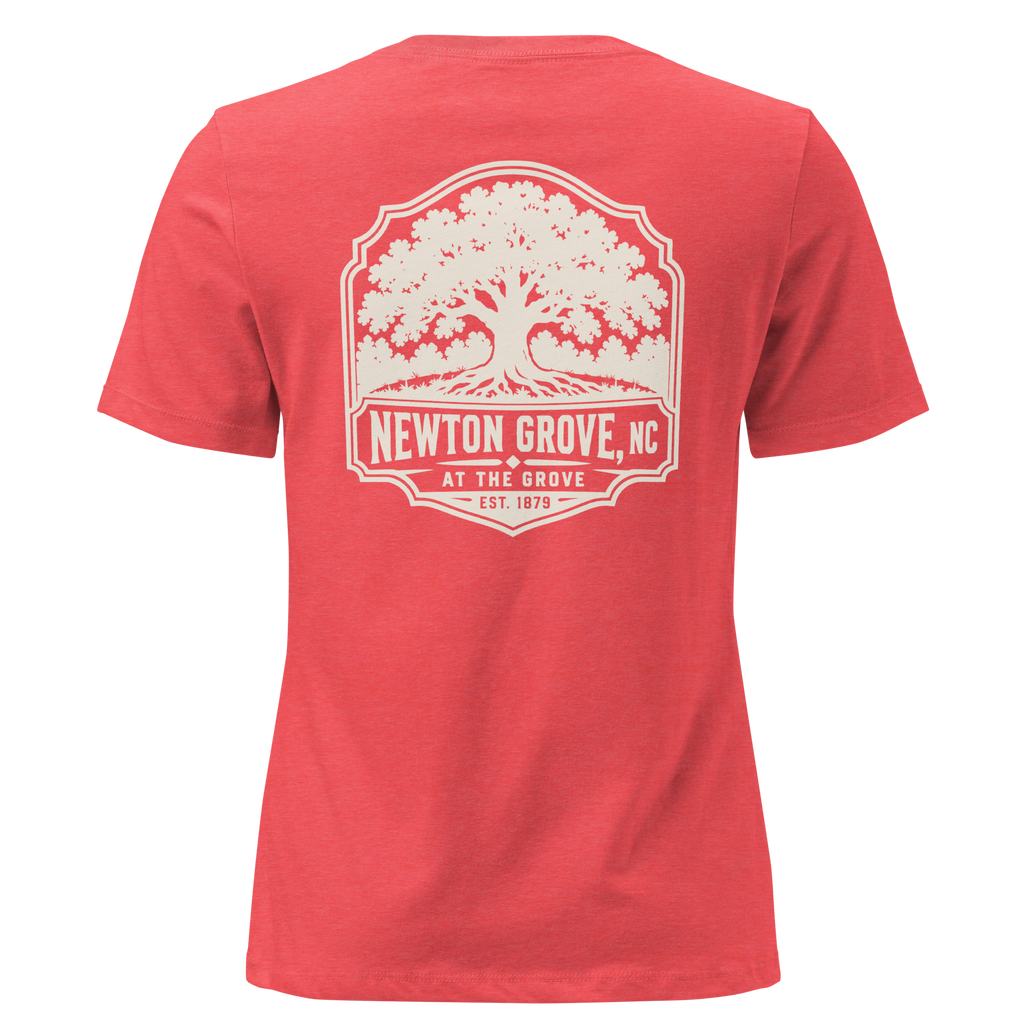 Newton Grove NC - At the Grove- Women's Relaxed T-Shirt