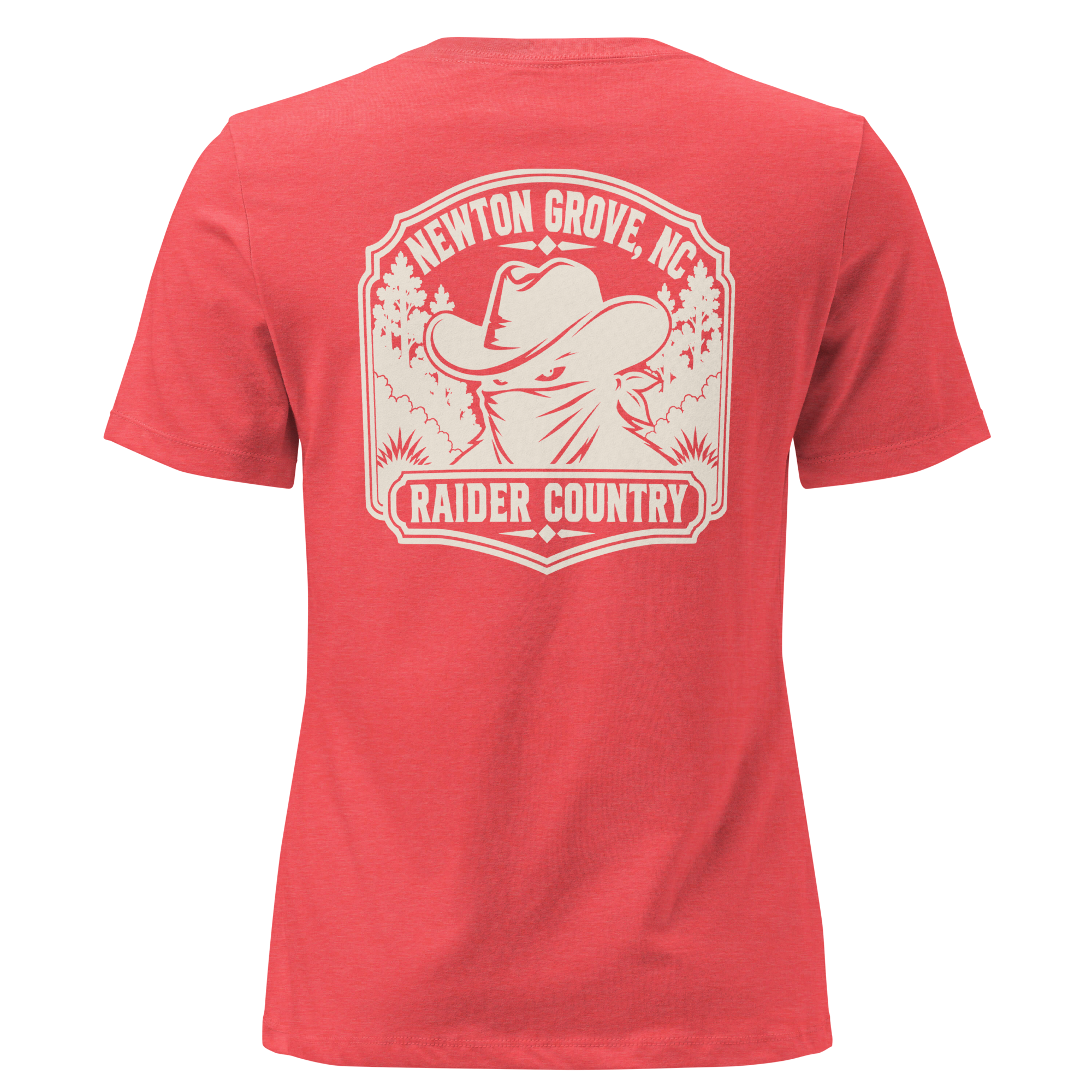 Newton Grove NC - Raider Country- Women's Relaxed T-Shirt