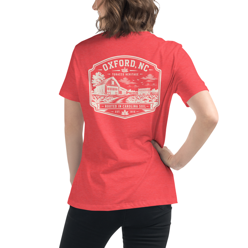 Oxford NC - Rooted in Carolina - Women's Relaxed T-Shirt