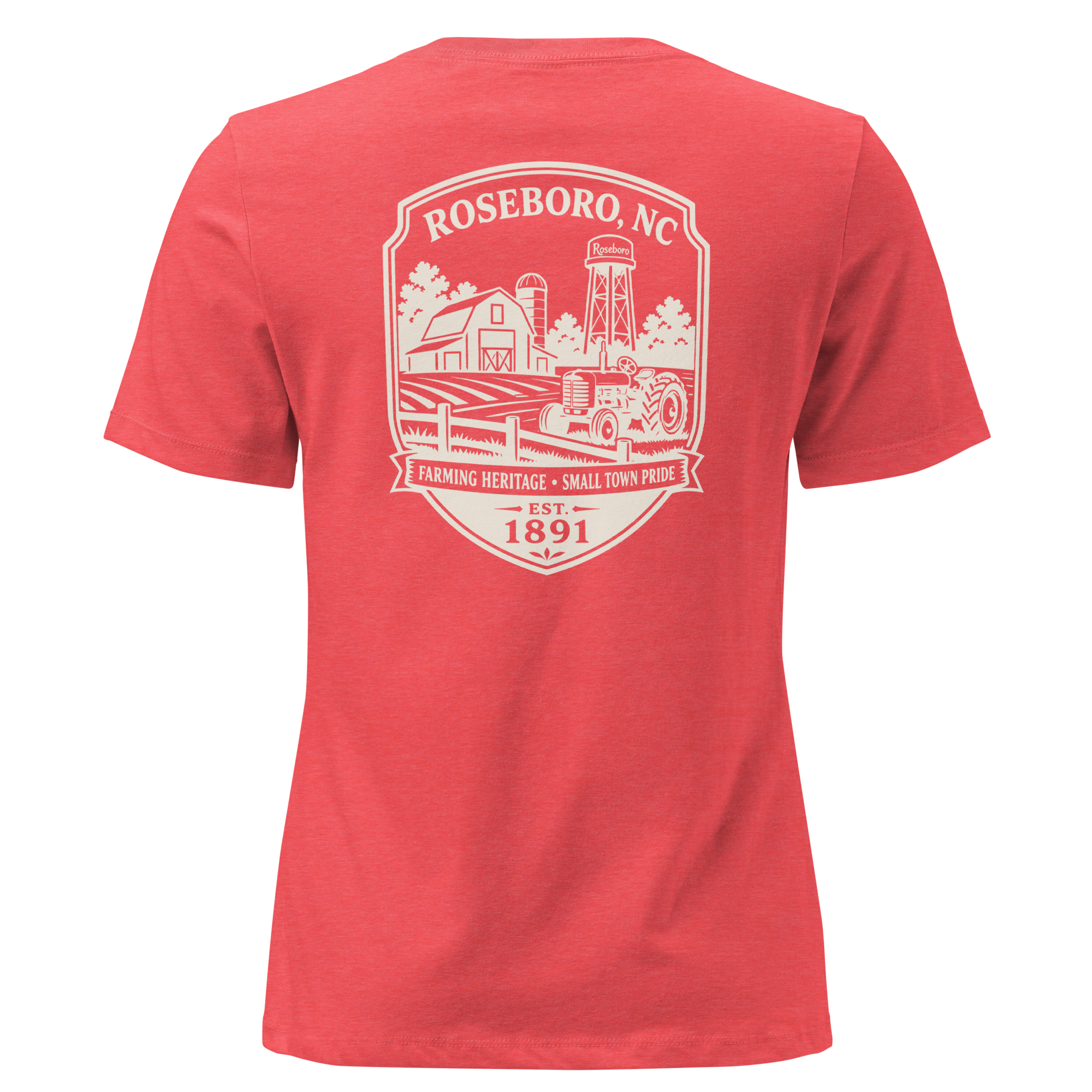 Roseboro NC - Farm Country- Women's Relaxed T-Shirt