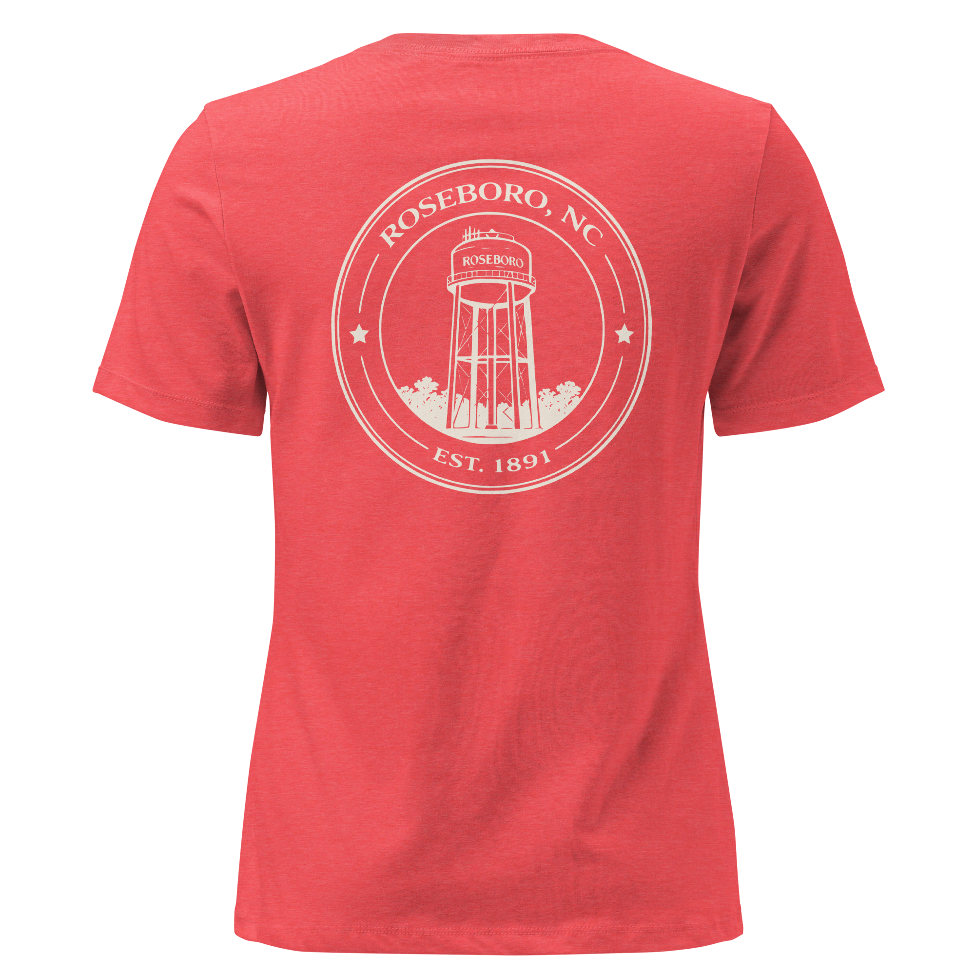 Roseboro NC - Water Tower- Women's Relaxed T-Shirt