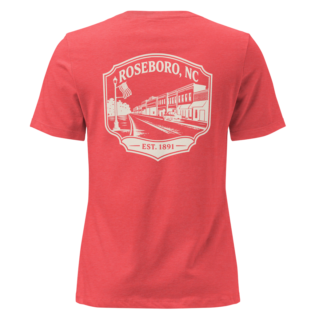 Roseboro NC - Downtown Roseboro- Women's Relaxed T-Shirt
